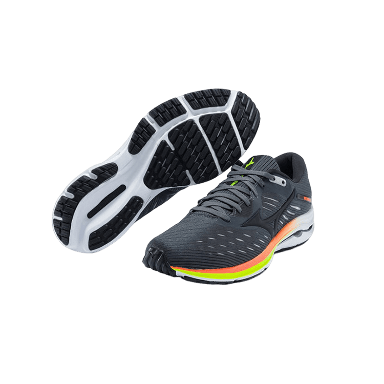 Mizuno Wave Rider 24 Castle Rock Solar Orange - J1GC200316