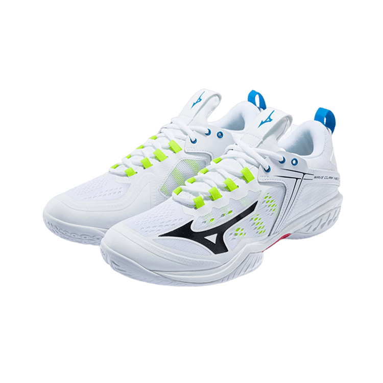 Mizuno Wave Claw Neo Wide White Volt - 71GA207045 Raffles & Where