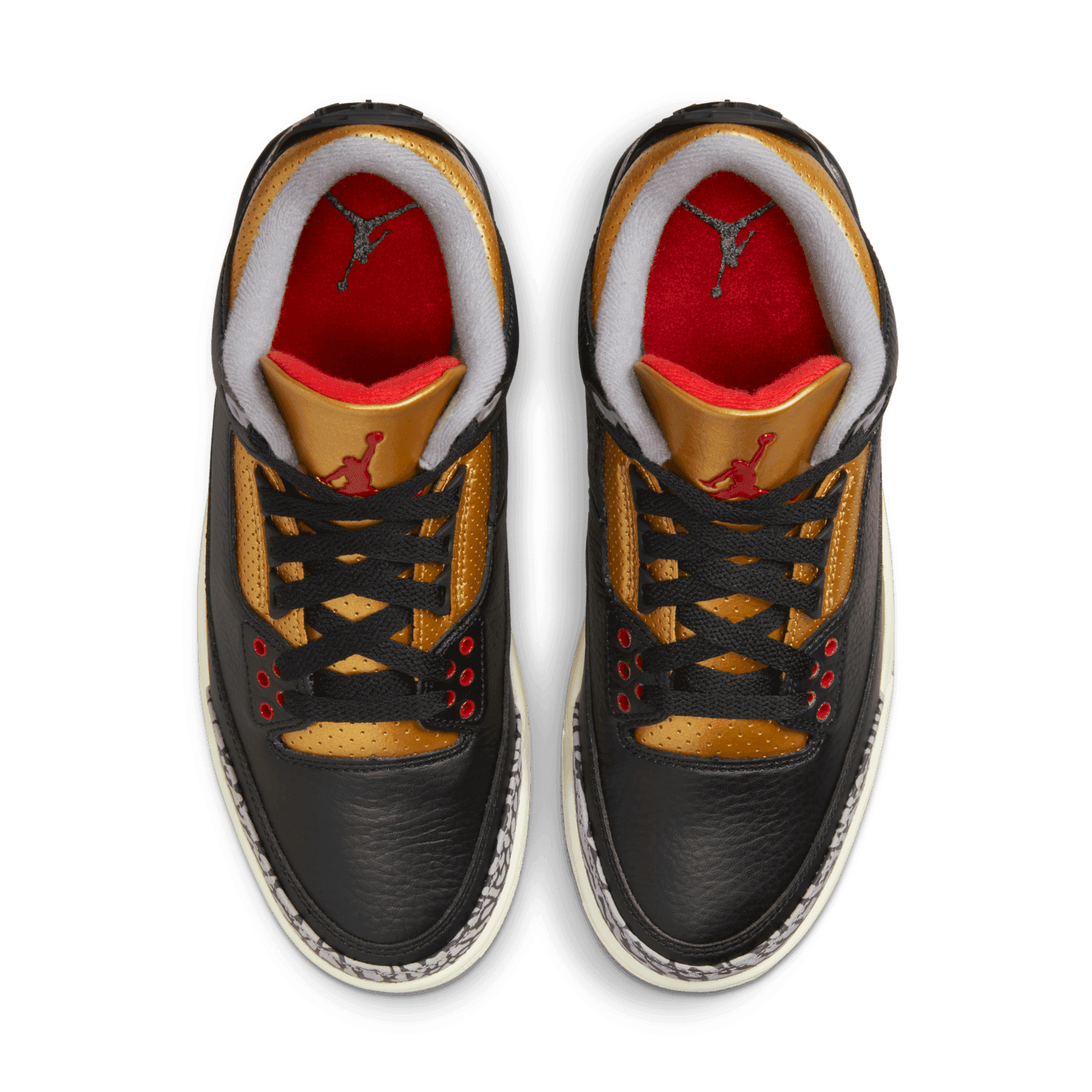 Metallic Gold Accents the Women's Exclusive Air Jordan 3