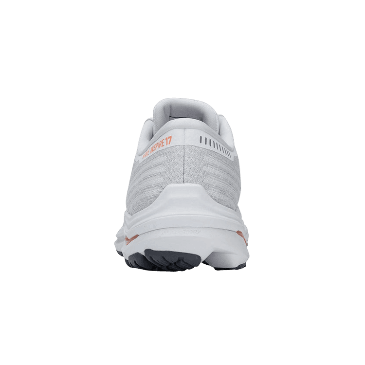 Mizuno Wave Inspire 17 Waveknit White Papaya (W) - J1GD211333