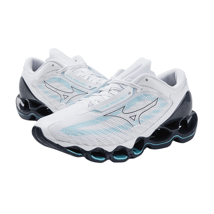Mizuno Wave Prophecy 12 White - J1GC230008 Raffles & Where  display picture 1