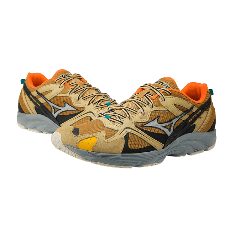 Mizuno LG 90s Sneakers Tan Brown Black - D1GH212506