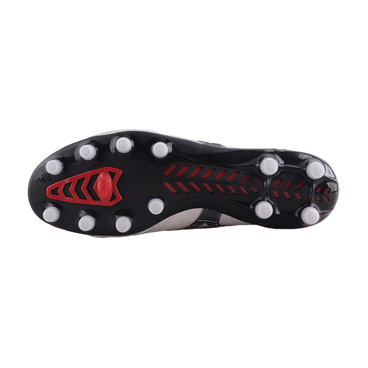 Mizuno Morelia Neo III Made in Japan FG White Black Red - P1GA234009