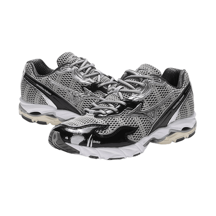 Mizuno Wave Rider 10 Flame Wave One Block Down Onyx - D1GD232703