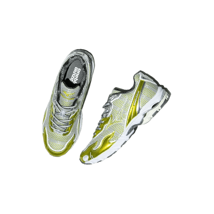 Mizuno x One Block Down Flame Wave Wave Rider 10 Yellow - D1GD232702