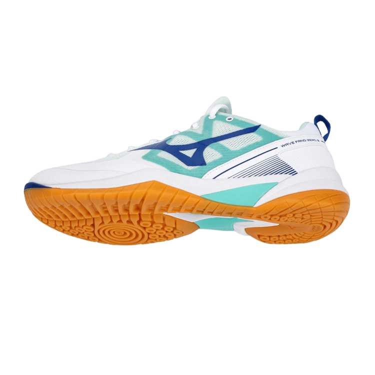 Mizuno Wave Fang Zero White Teal Orange - 71GA219025