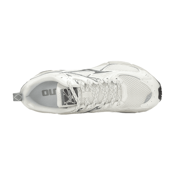 Mizuno Wave Rider 10 White Grey - D1GH240603 Raffles & Where