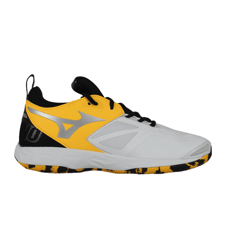 Mizuno Wave Momentum 2 White Yellow - V1GA211208 Raffles & Where