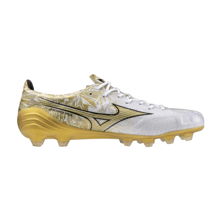 Mizuno Alpha Japan FG White Gold - P1GA246050 Raffles & Where to Buy