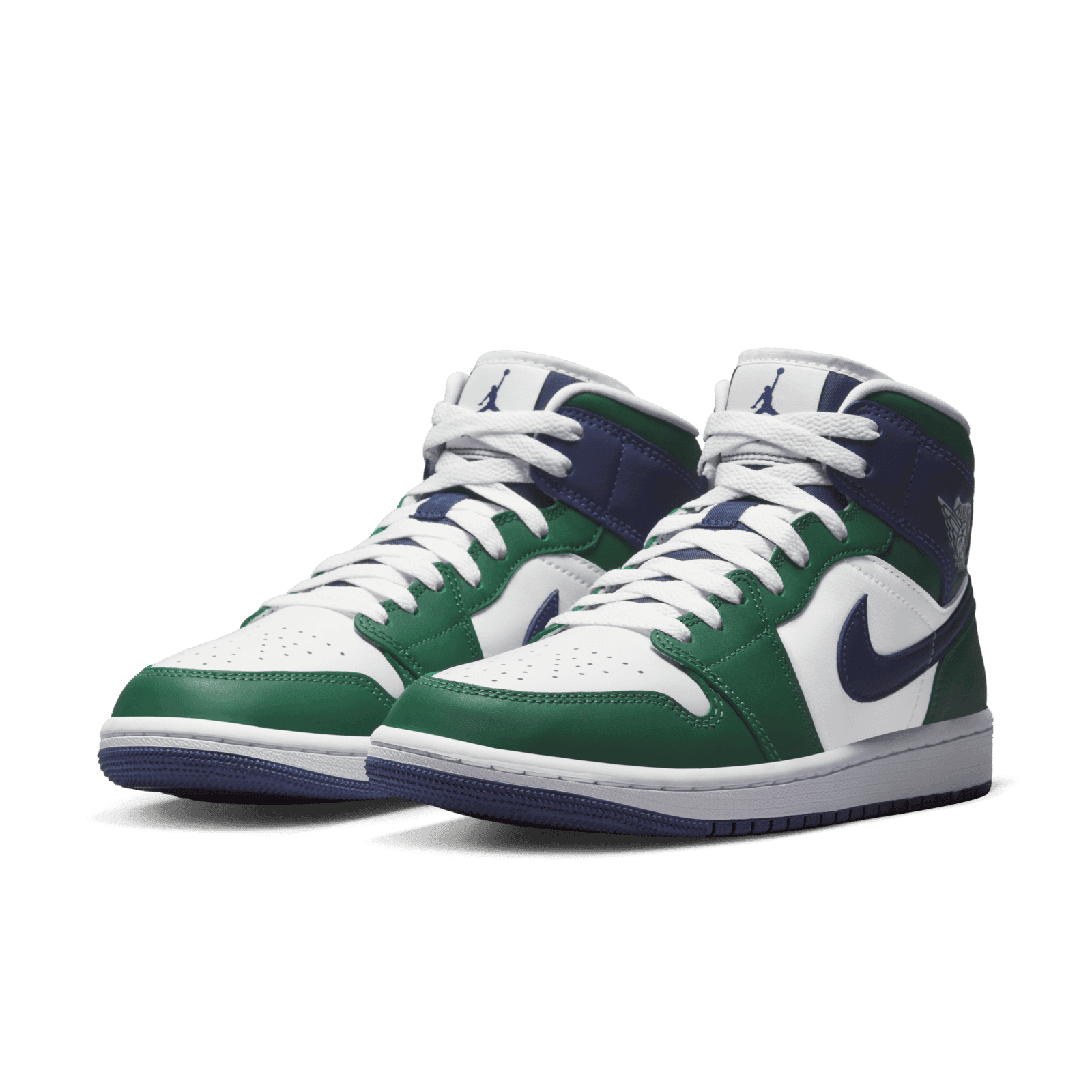 Air Jordan 1 Mid SE Noble Green Midnight Navy (W) - DZ5326-300 