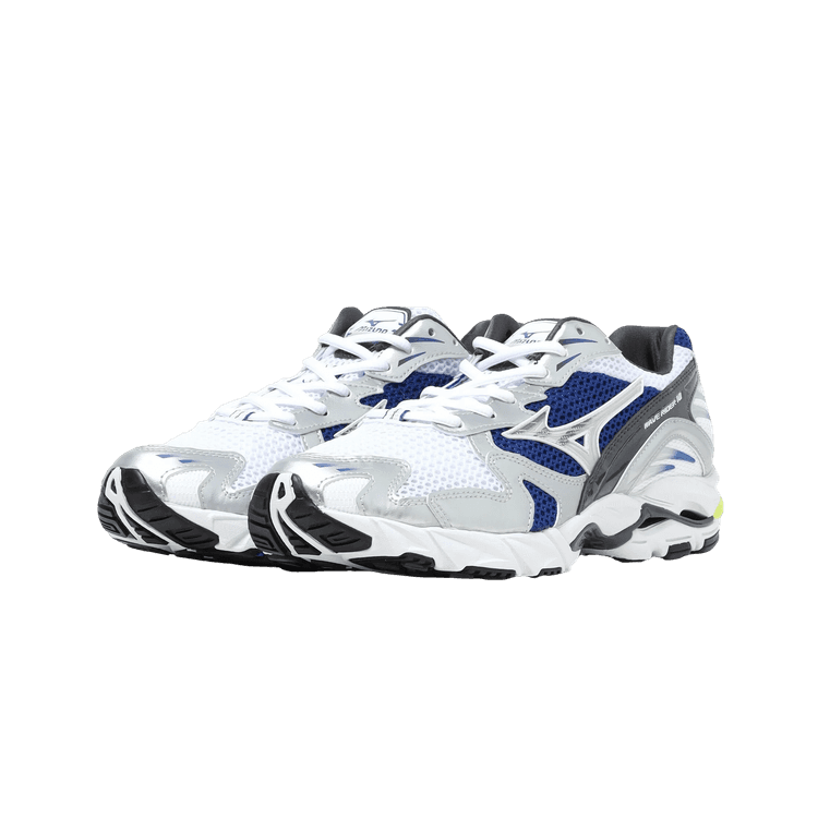 ヲワンです！ Mizuno Wave Rider 10 White Silver Blue - D1GA210406 Release Info
