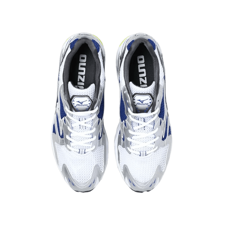 ヲワンです！ Mizuno Wave Rider 10 White Silver Blue - D1GA210406 Release Info