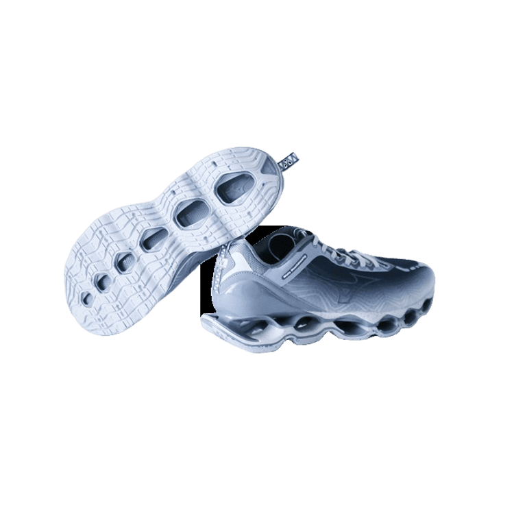 Mizuno × White Mountaineering Wave Prophecy X Grey - D1GD211802