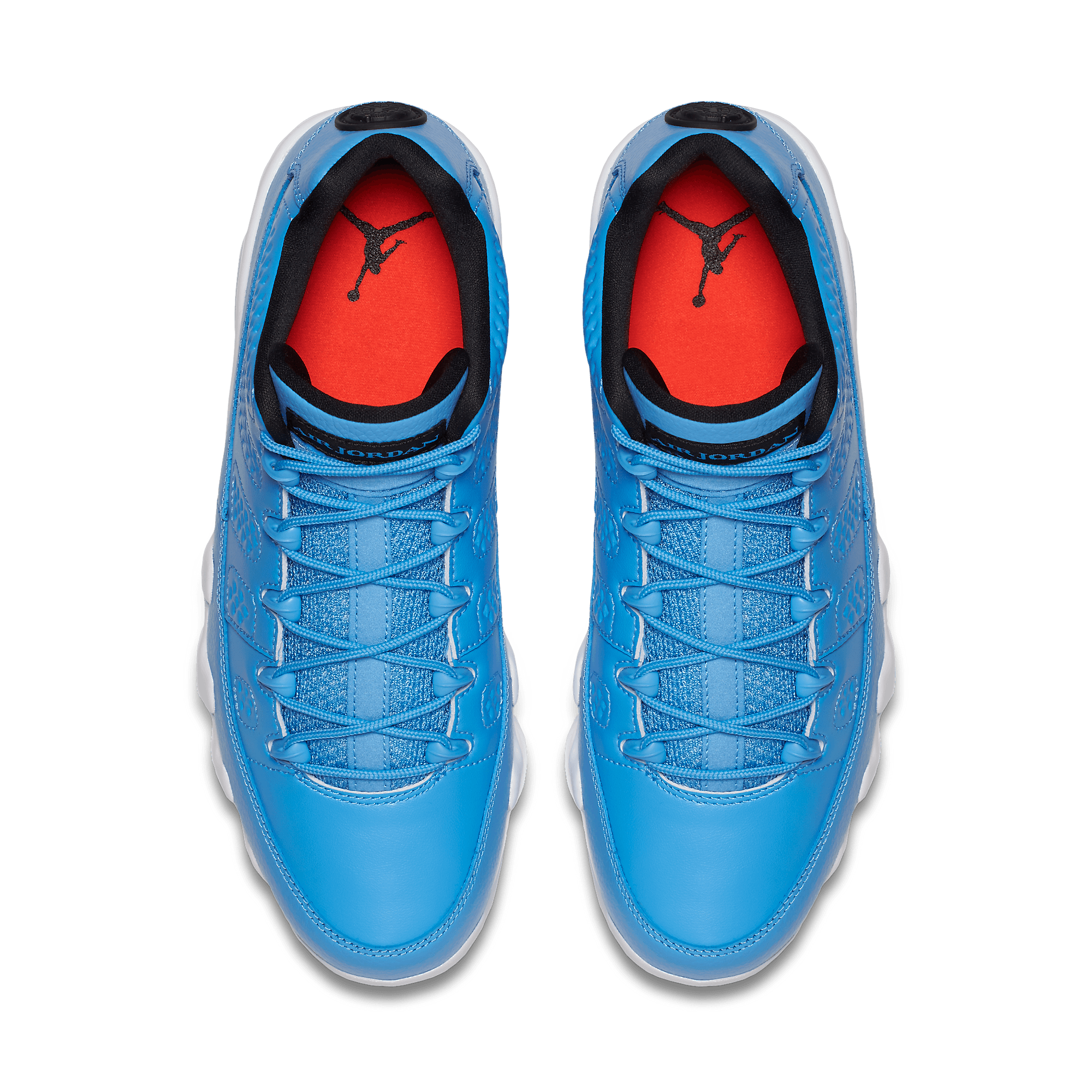 jordan 9 pantone low on feet