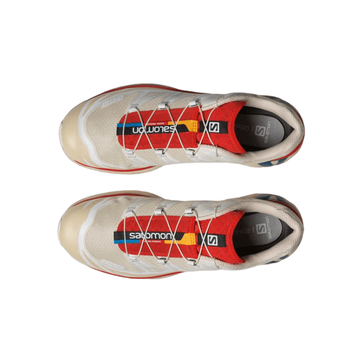Salomon XT-6 'Almond Milk Aurora Red' - L47293400 Raffles & Where