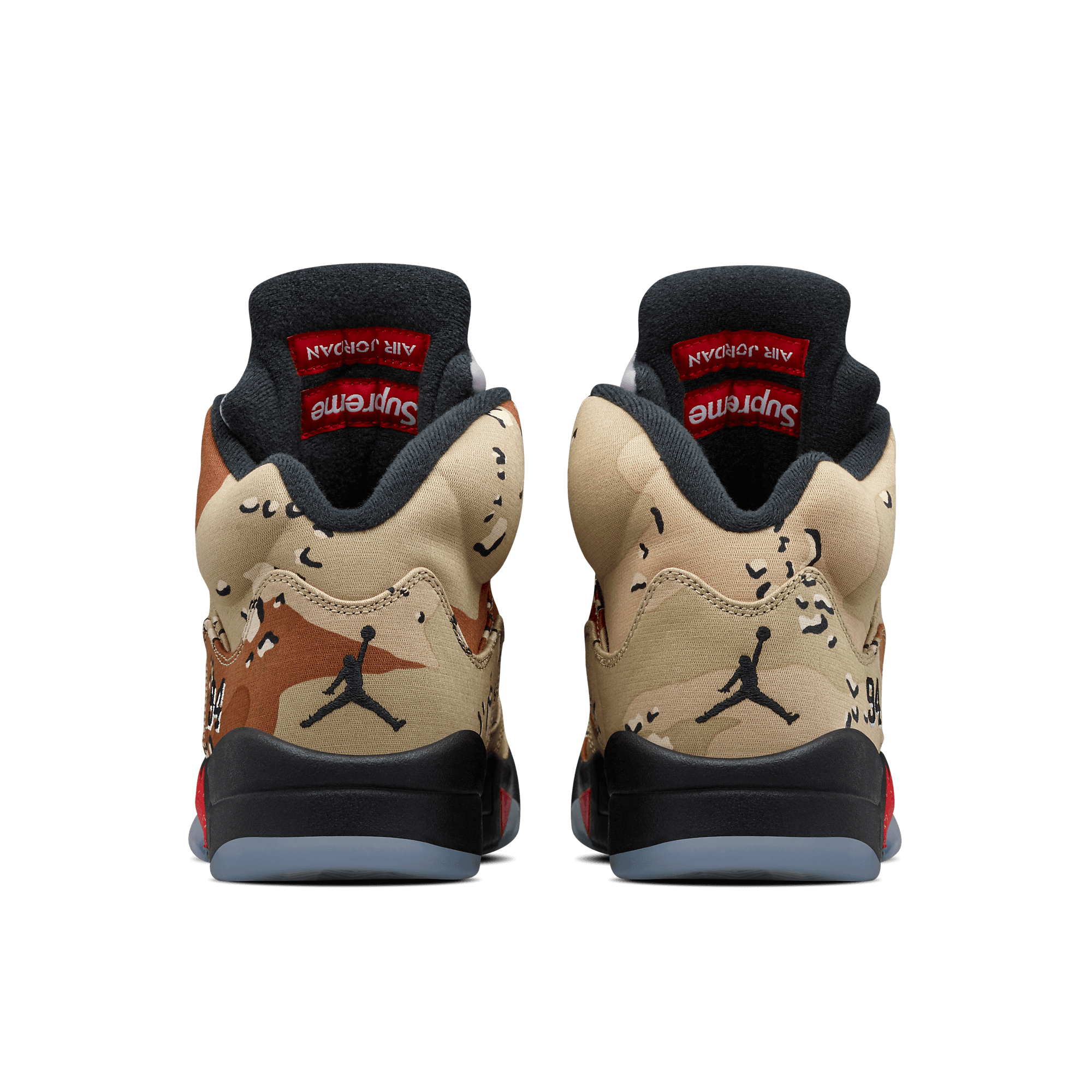 aj5 supreme camo