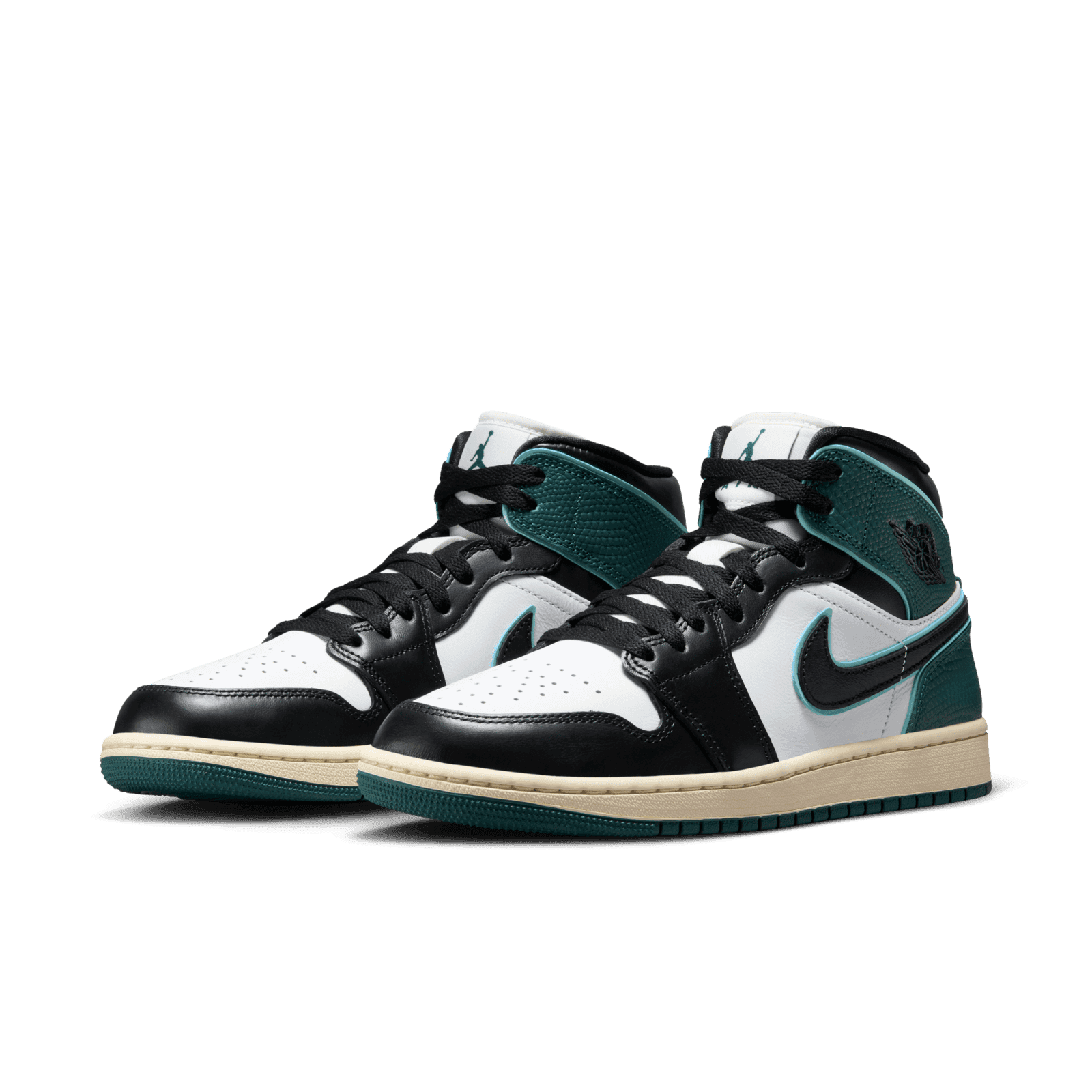 ★月① Air Jordan 1 Mid Oxidized Green (W) - FQ7818-100 Raffles