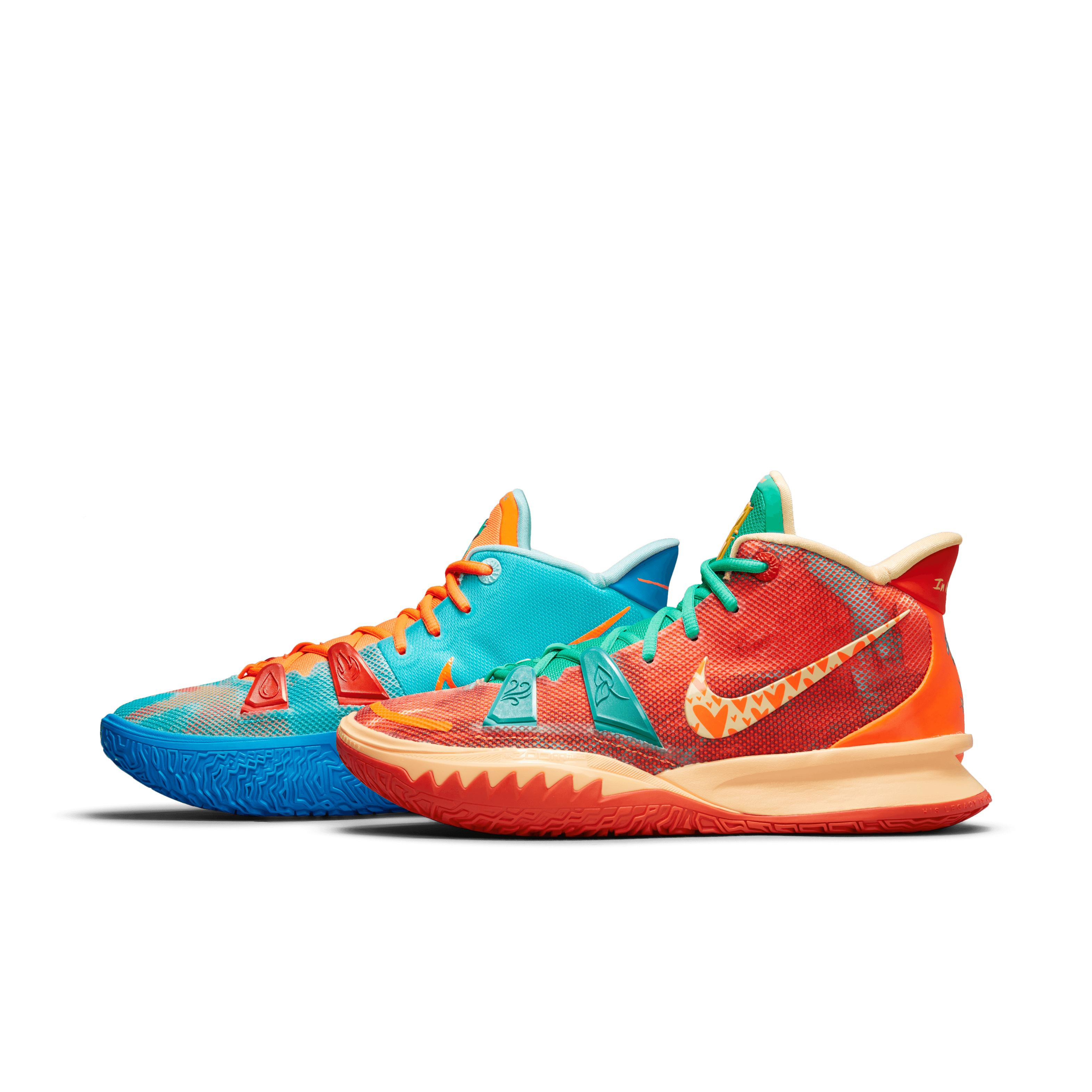 kyrie 7 ghost laser orange