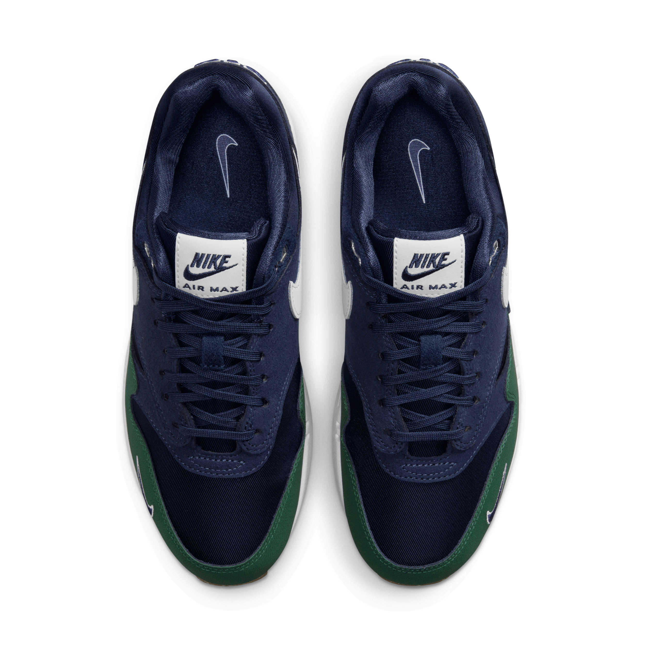 Nike Air Max 1 ‘87 Gorge Green Air Max sneakers navy blue women 6 men’s 4.5 Nike Air Max 1 QS Obsidian/White-Navy-Gorge Green DV3887-400  main image 4