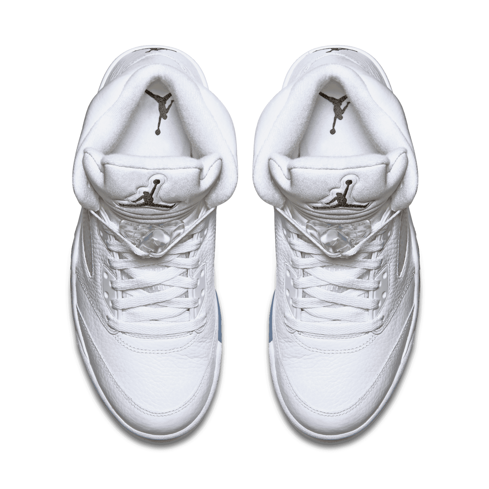 Nike Air Jordan Retro 5 V Metallic White 136027-130 Mens Size 7 Womens 8.5 2015 Nike Air Jordan 5 Retro  main image 3