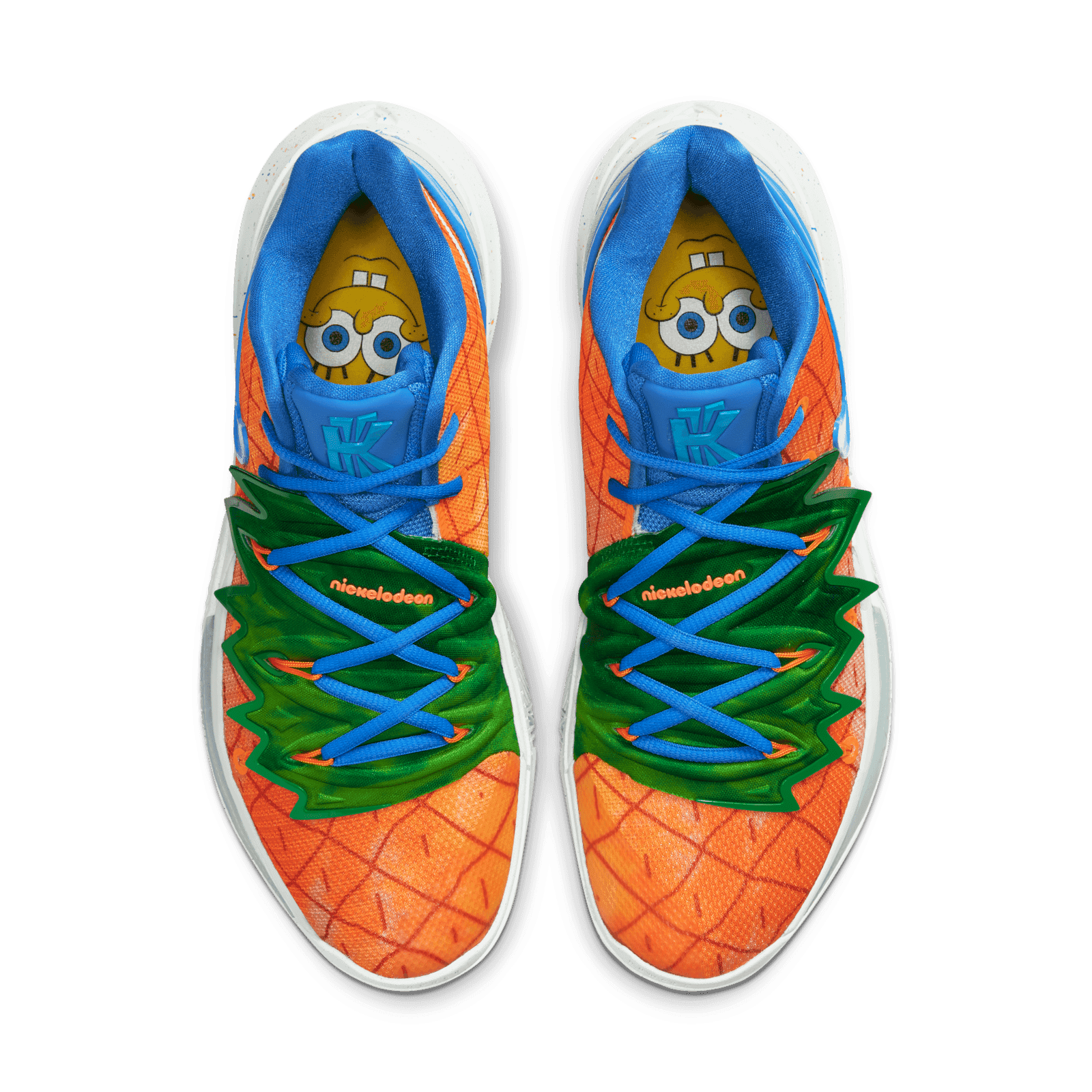 Spongebob×Kyrie 5 \"Pineapple House\" Nike Kyrie 5 Spongebob Pineapple House Mens Size 8 | eBay