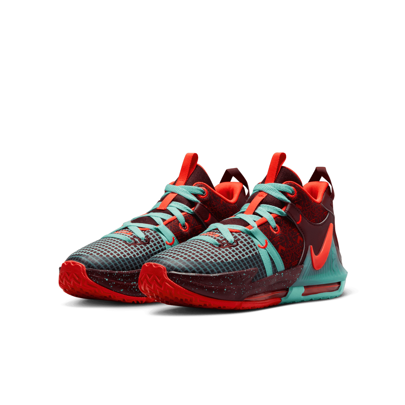 Nike LeBron Witness 7 SE 'Team Red Jade' (GS) - FB8976-600