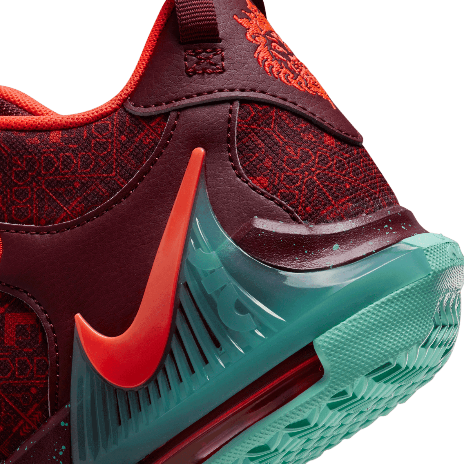 2024最新のスタイル 'Team SE 7 Witness LeBron Nike Red FB8976-600 - (GS) Jade' 小道具