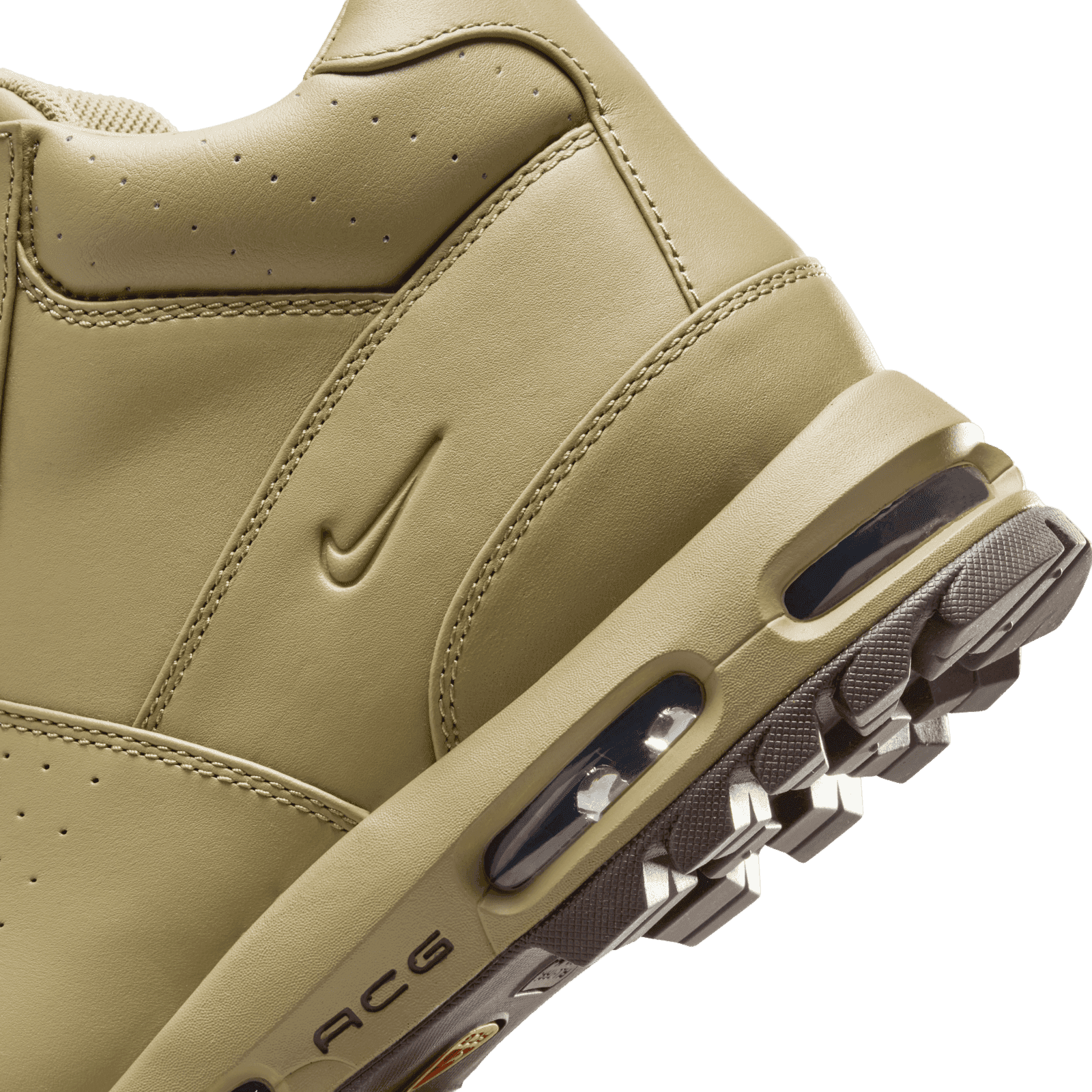 Nike Air Max Goadome ACG 865031-223Men\'s Brown Leather Boots. Sz 12 Nike Air Max Goadome ACG Boots Tawny Gum Light Brown 865031  main image 2