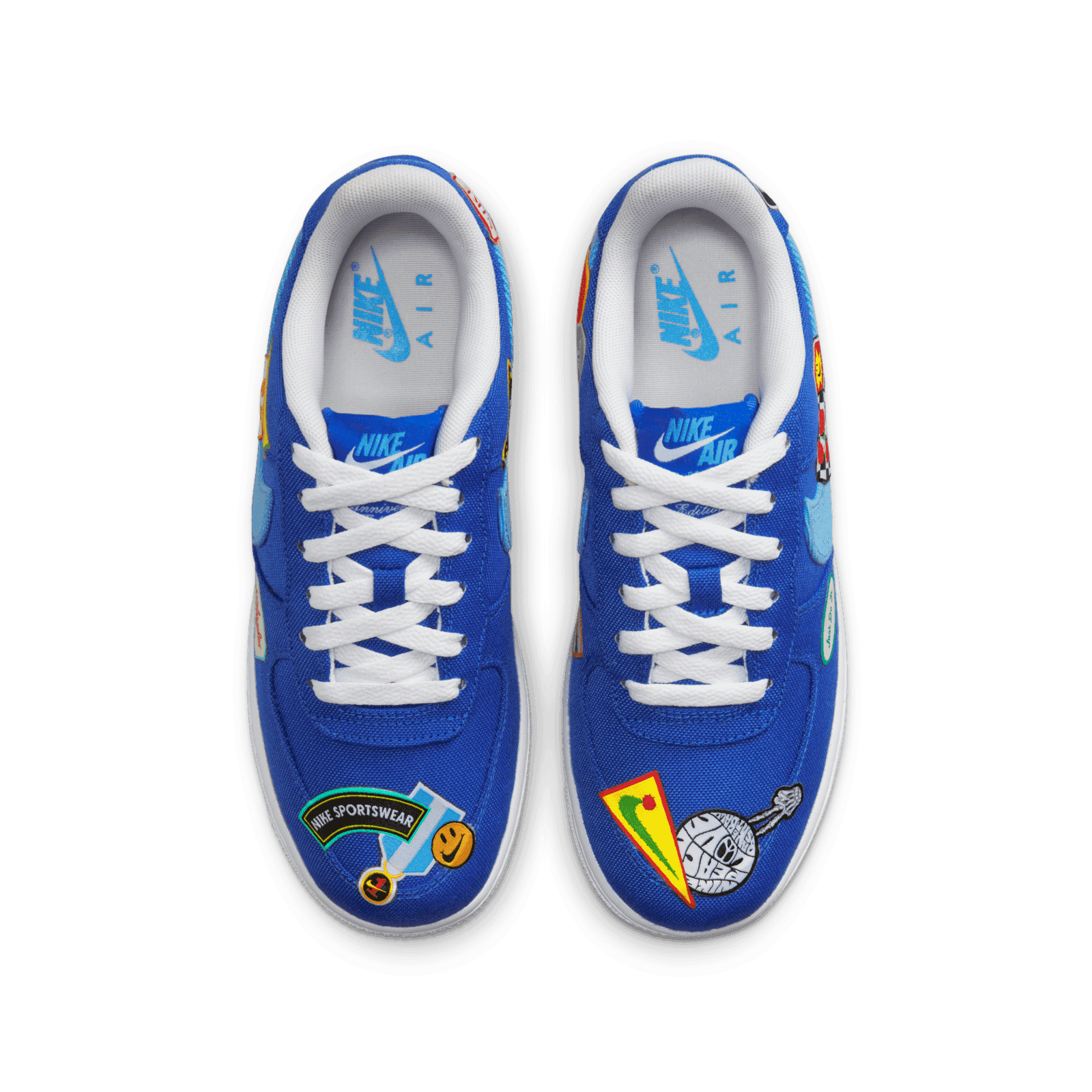 Nike Air Force 1 '07 'Patched Up - Los Angeles' (GS) - DX2308-400