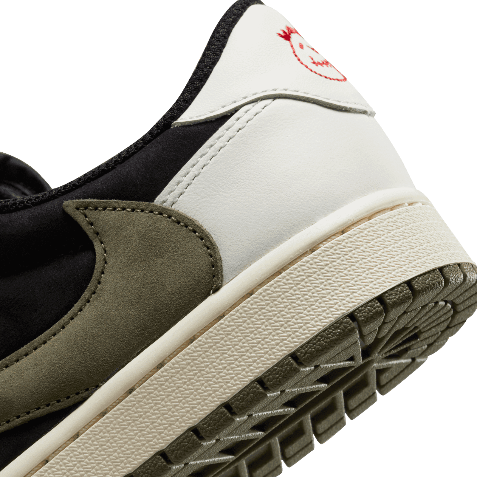 Air Jordan 1 Low Travis Scott Olive (W) - DZ4137-106 Raffles and