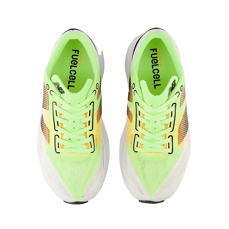 New Balance FuelCell Rebel v4 White Green Orange - MFCXLL4