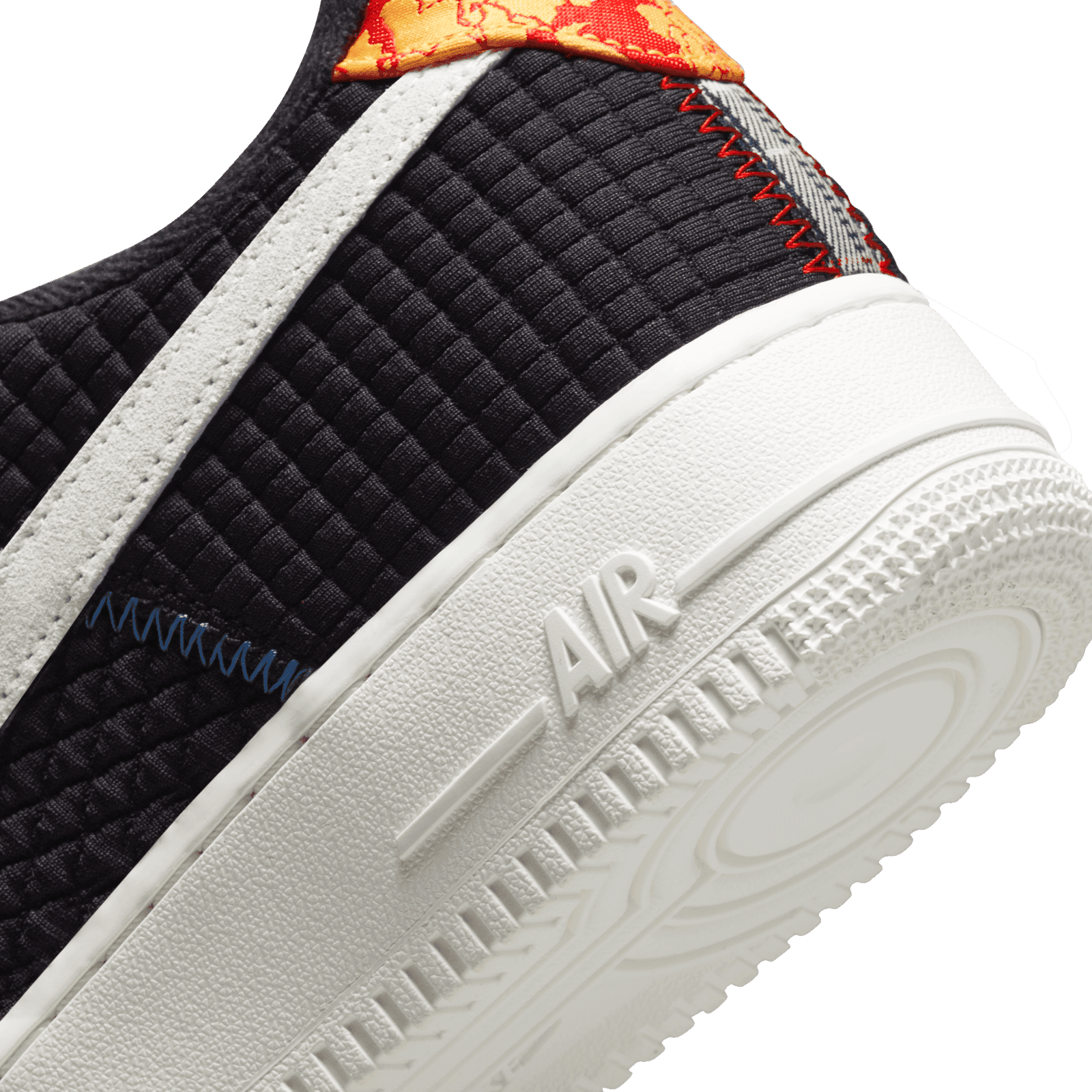 Nike Air Force 1 Low Multi-Material Black - DZ4855-001