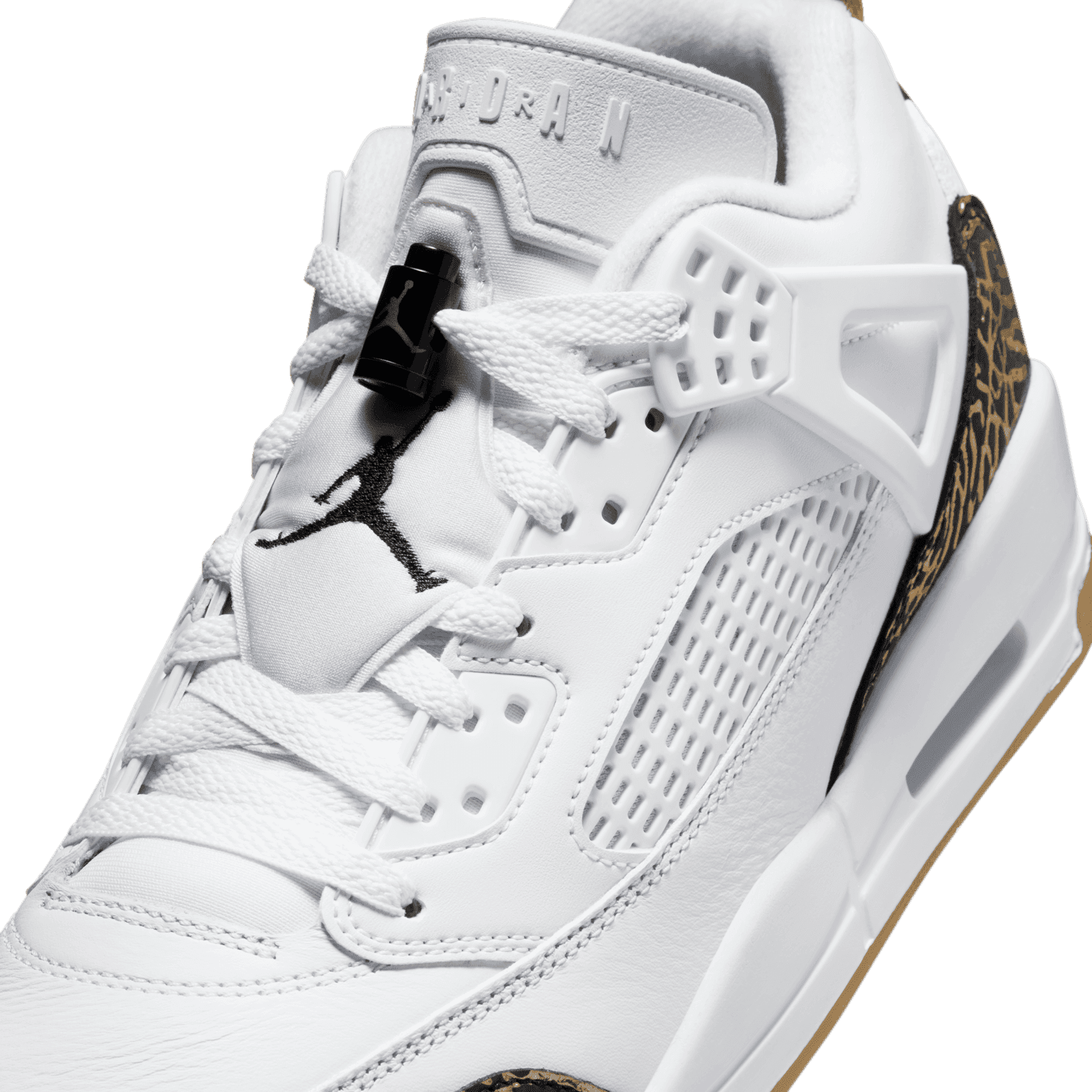 Jordan Spizike Low White Black Metallic Gold HJ9019100