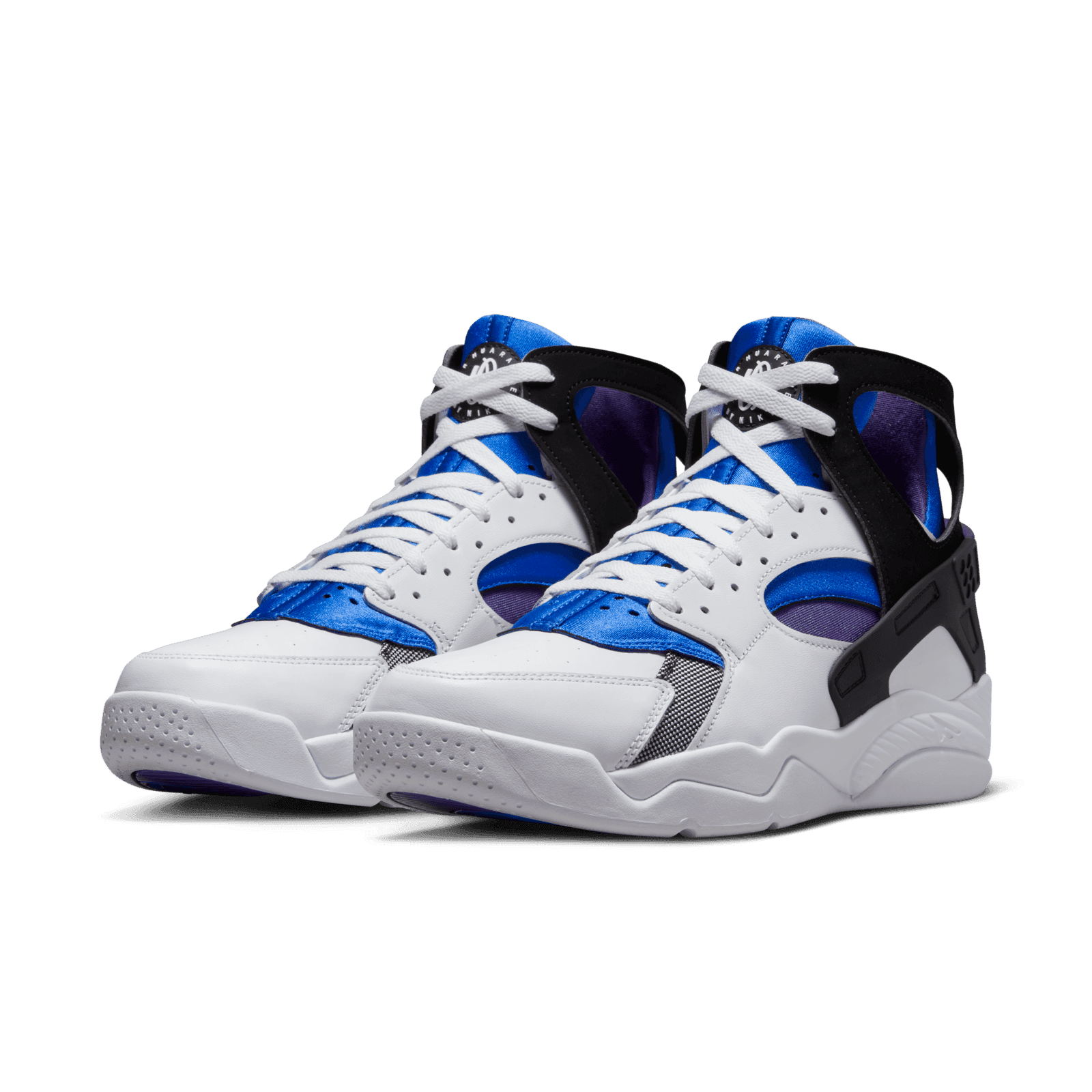 Mens Nike Air Flight Huarache White Varsity Purple Shoes FD0183-101 Size‎ 8.5 Nike Air Flight Huarache OG  main image 3