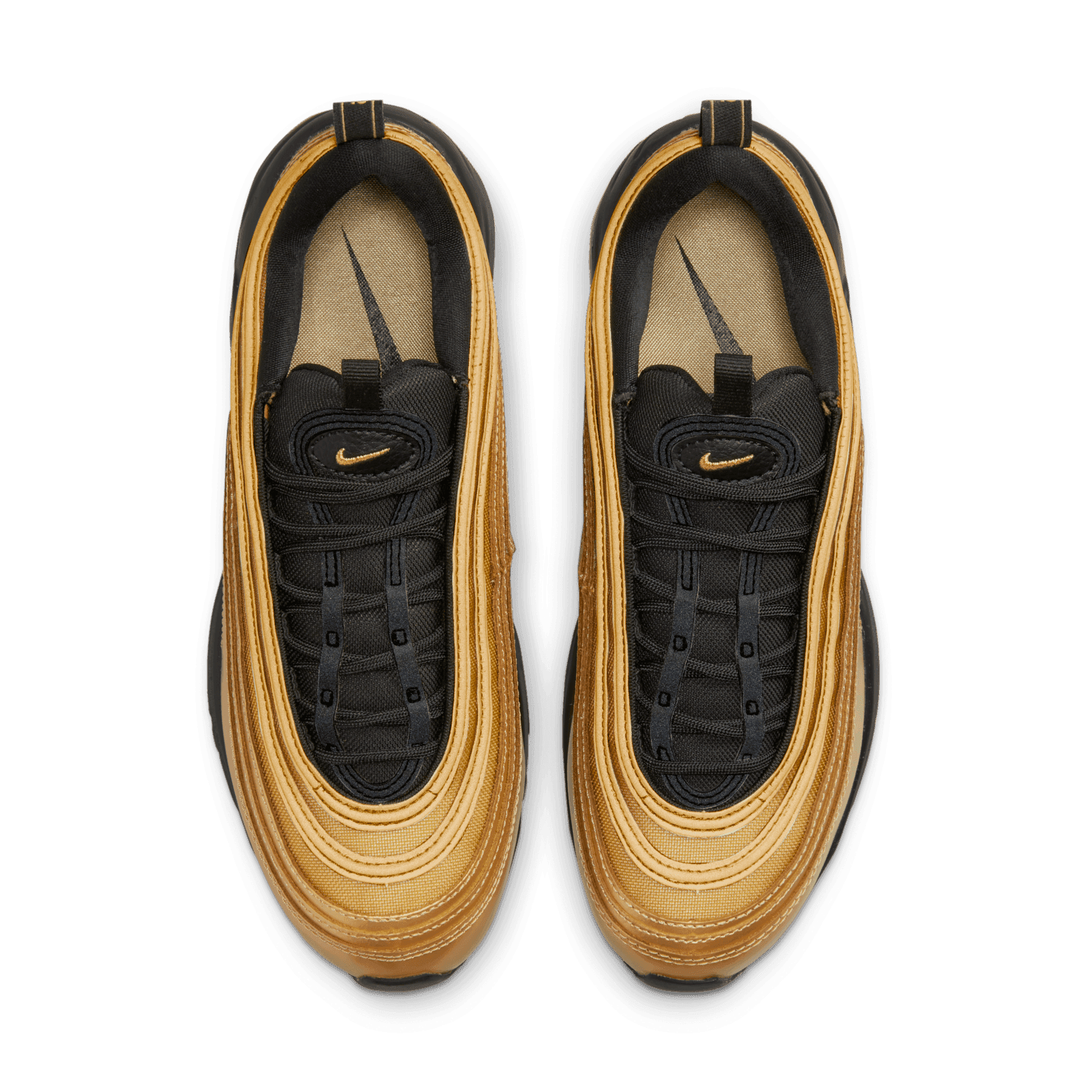 Air max 97 black gold outlet reflective