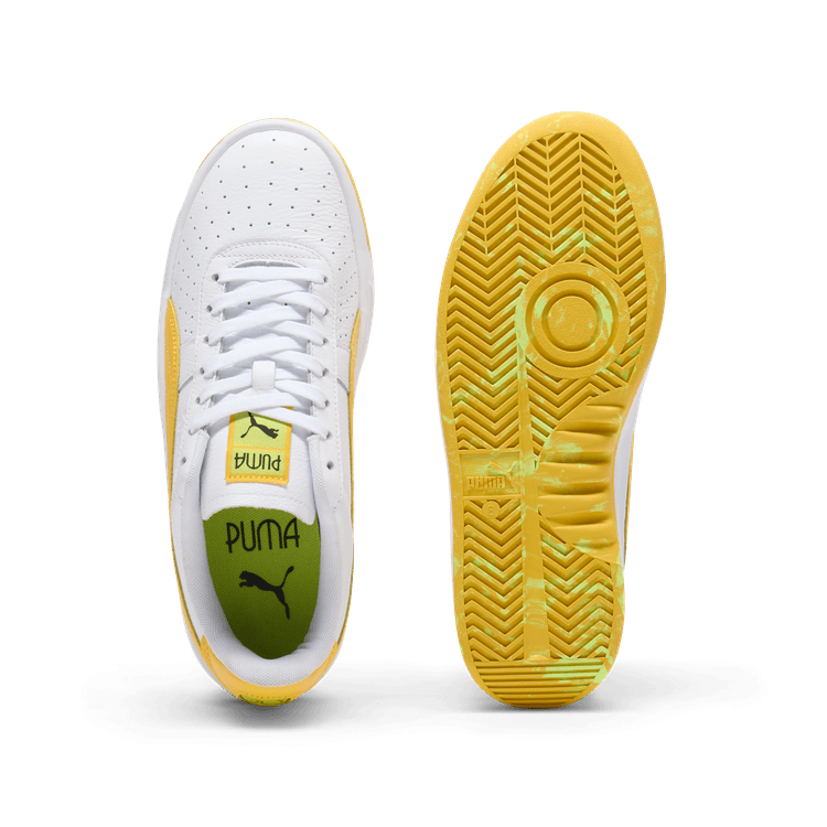 PUMA PLAY LOUD GV Special Sneakers in White/Sunny Yellow