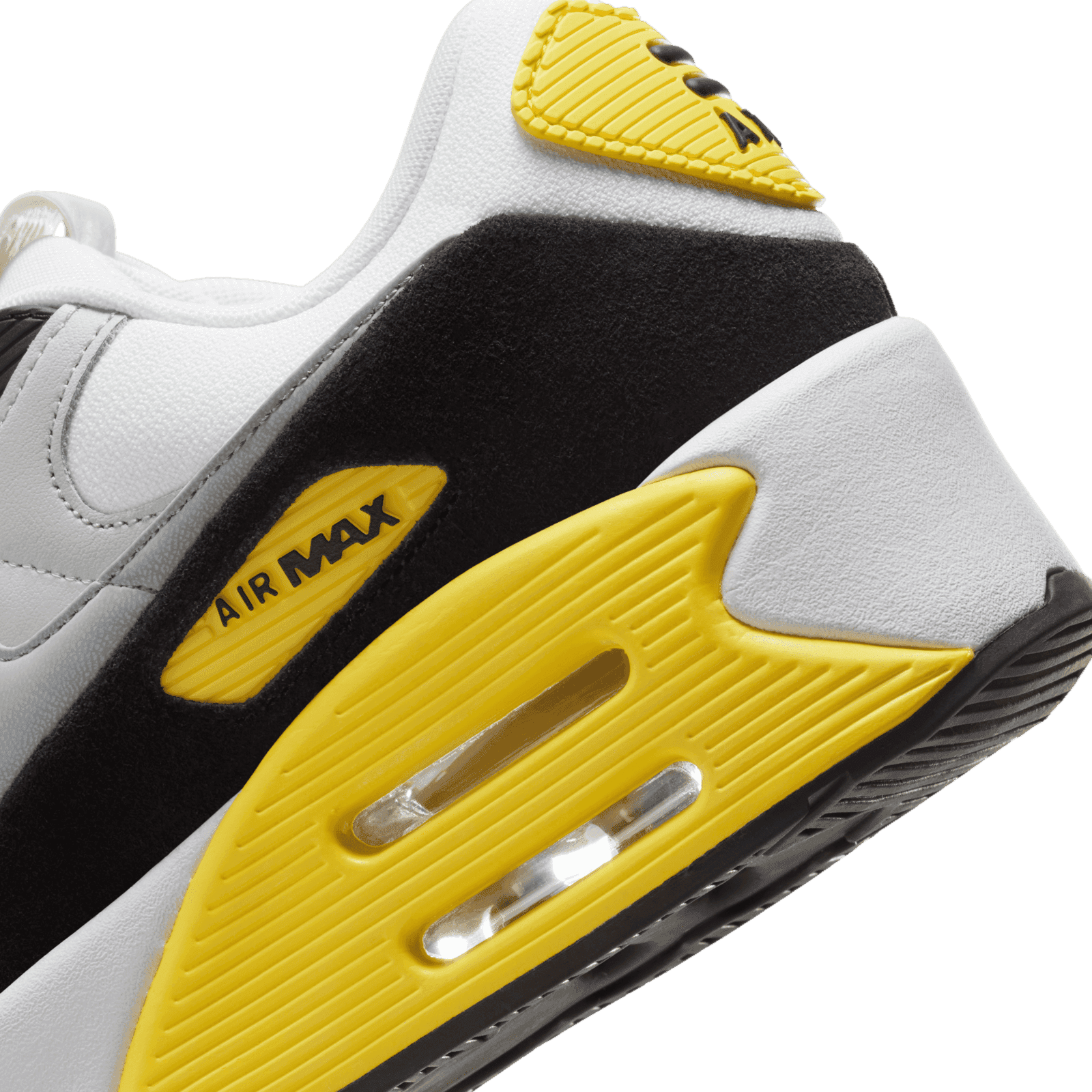 Nike Air Max 90 ホワイト/ブラック/イエロー Nike Air Max 90 LV8 Speed Yellow FD4328-105