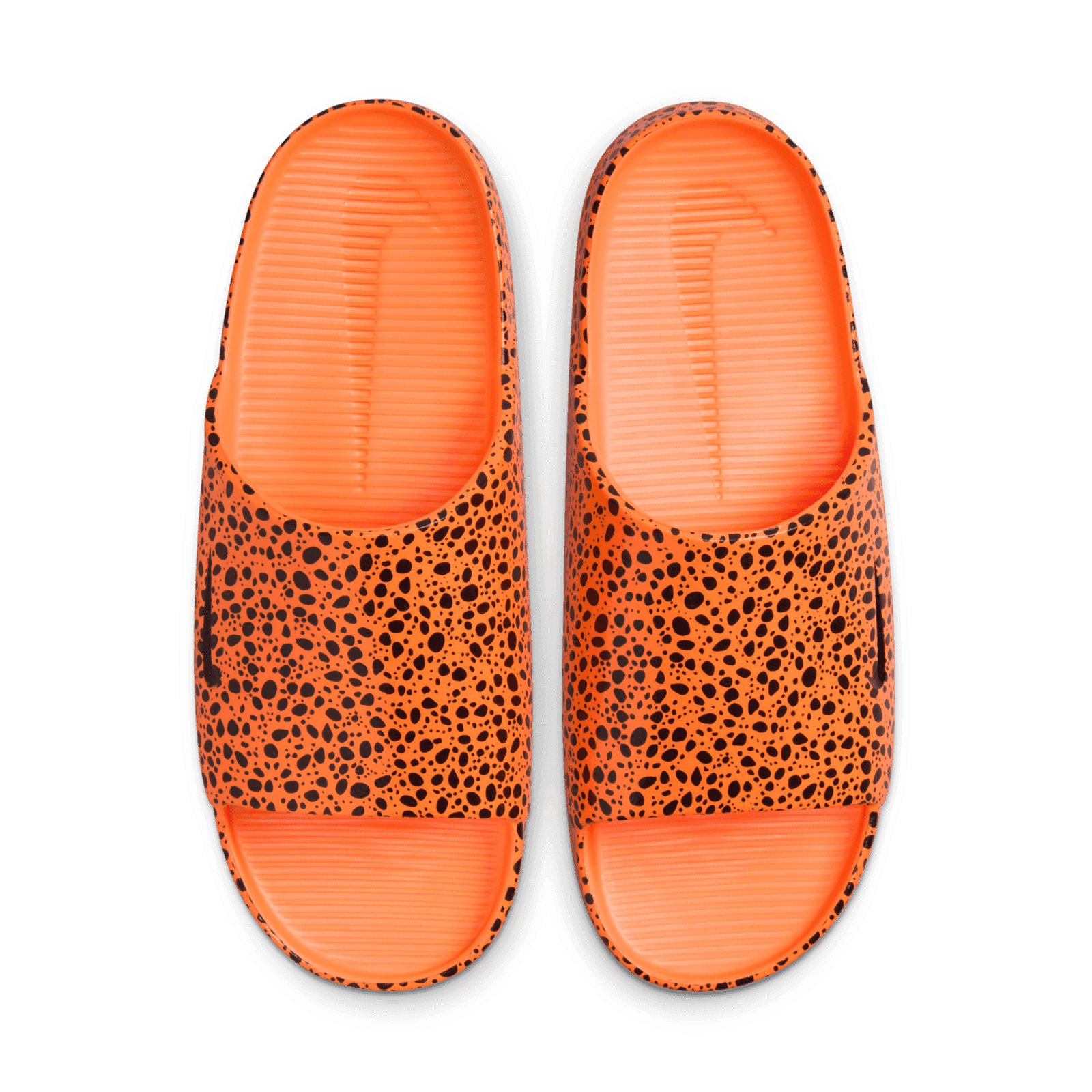 Nike Calm Slide Print Olympic Total Orange - HF1067-800