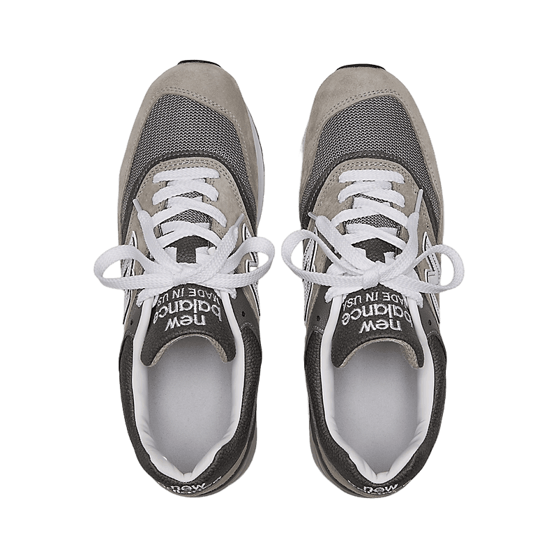 Grey New Balance 997 Classic Silver Shop Unisex Made In USA 997