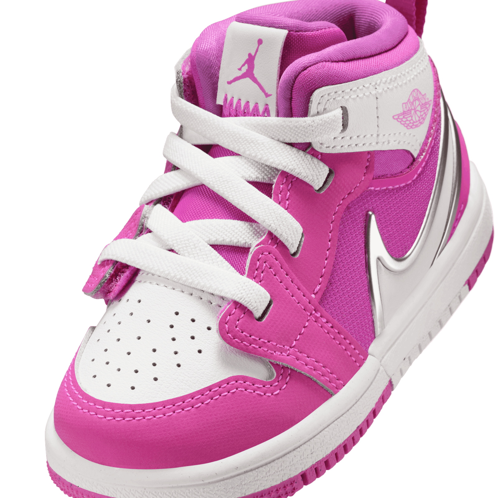 Air Jordan 1 Mid RM EasyOn 'Fire Pink' (TD) - FQ1283-601 Air Jordan 1 Mid RM EasyOn 'Fire Pink' (TD) - FQ1283-601
