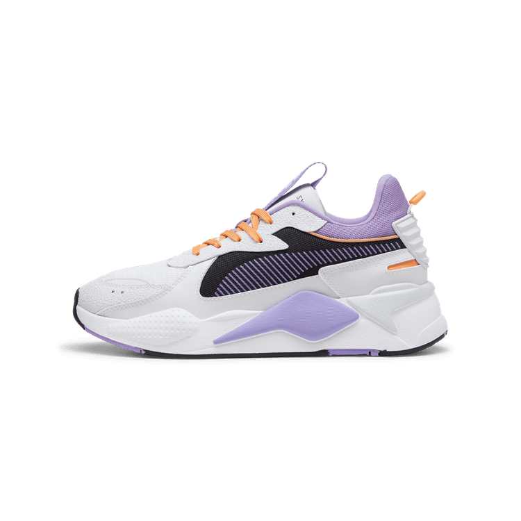 PUMA RS-X Hard Drive Sneakers in White/Lavender Alert - 369818-16