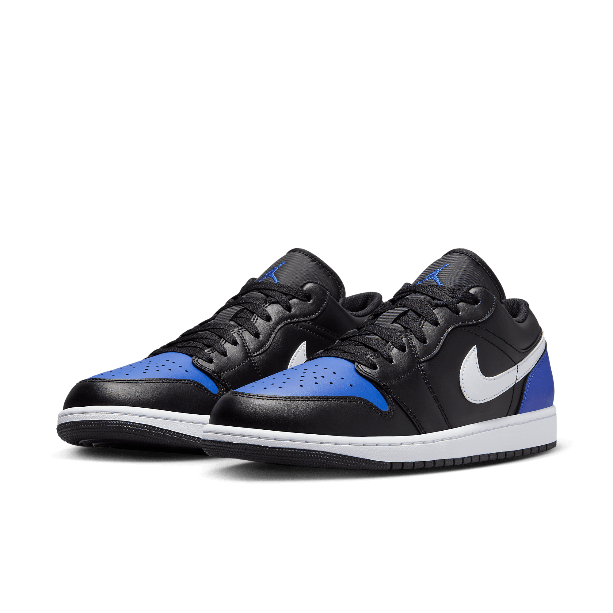 くろろꕀ⋆2点おまとめ Air Jordan 1 Low Black Royal Toe - 553558-042 Raffles