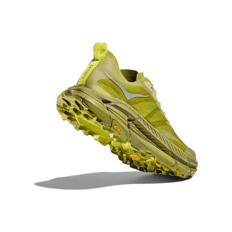 ★HOKA x Satisfy Mafate(Unisex)★Speed 4 Lite★Sulfur Hoka x Satisfy Mafate Speed 4 Lite Rubber Running Shoes Mens