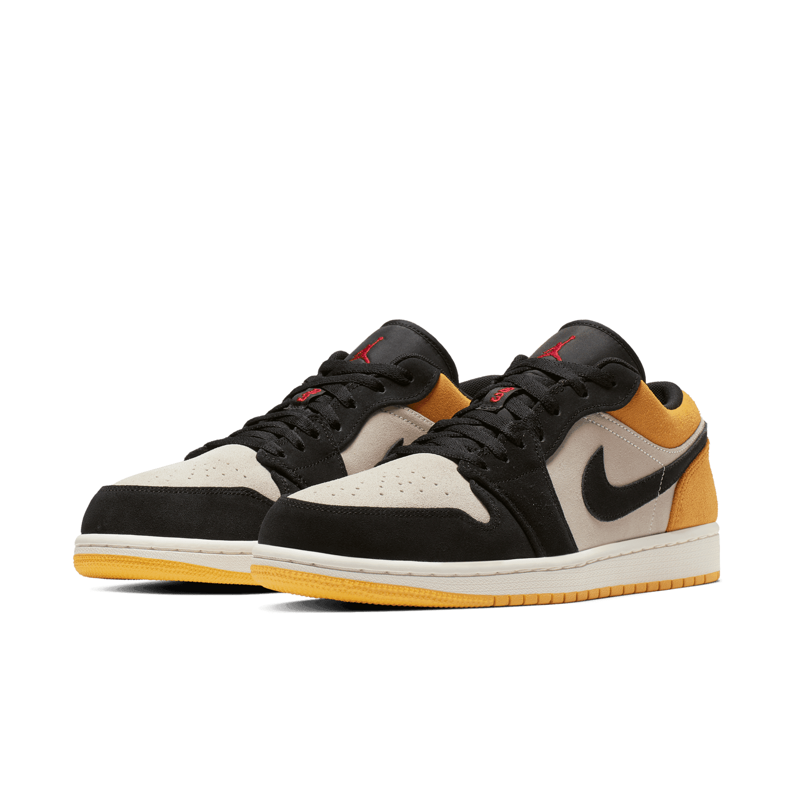 Jordan 1 Low Sail University Gold Black - 553558-127