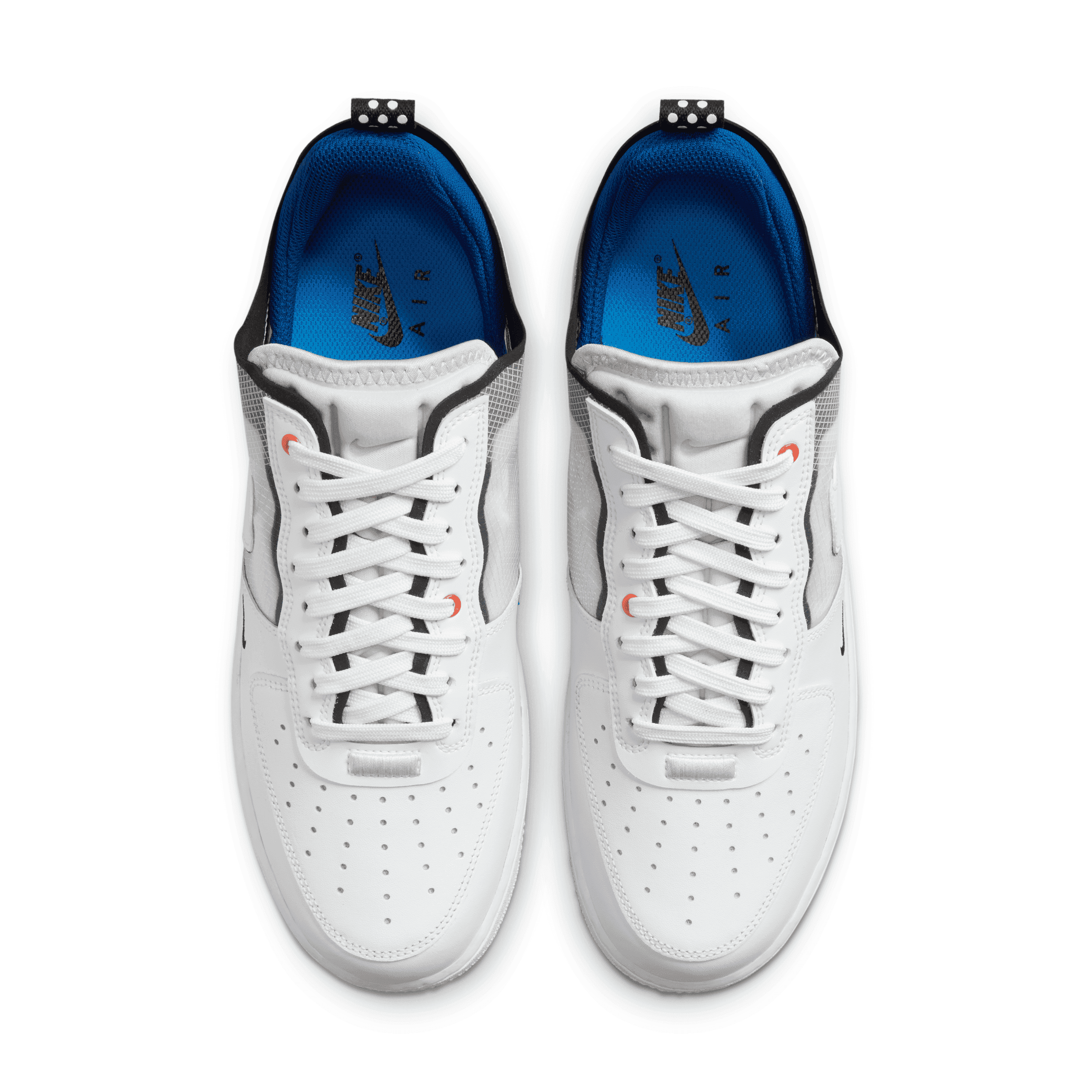 Nike Air Force 1 Low React Split White Photo Blue - DH7615-101