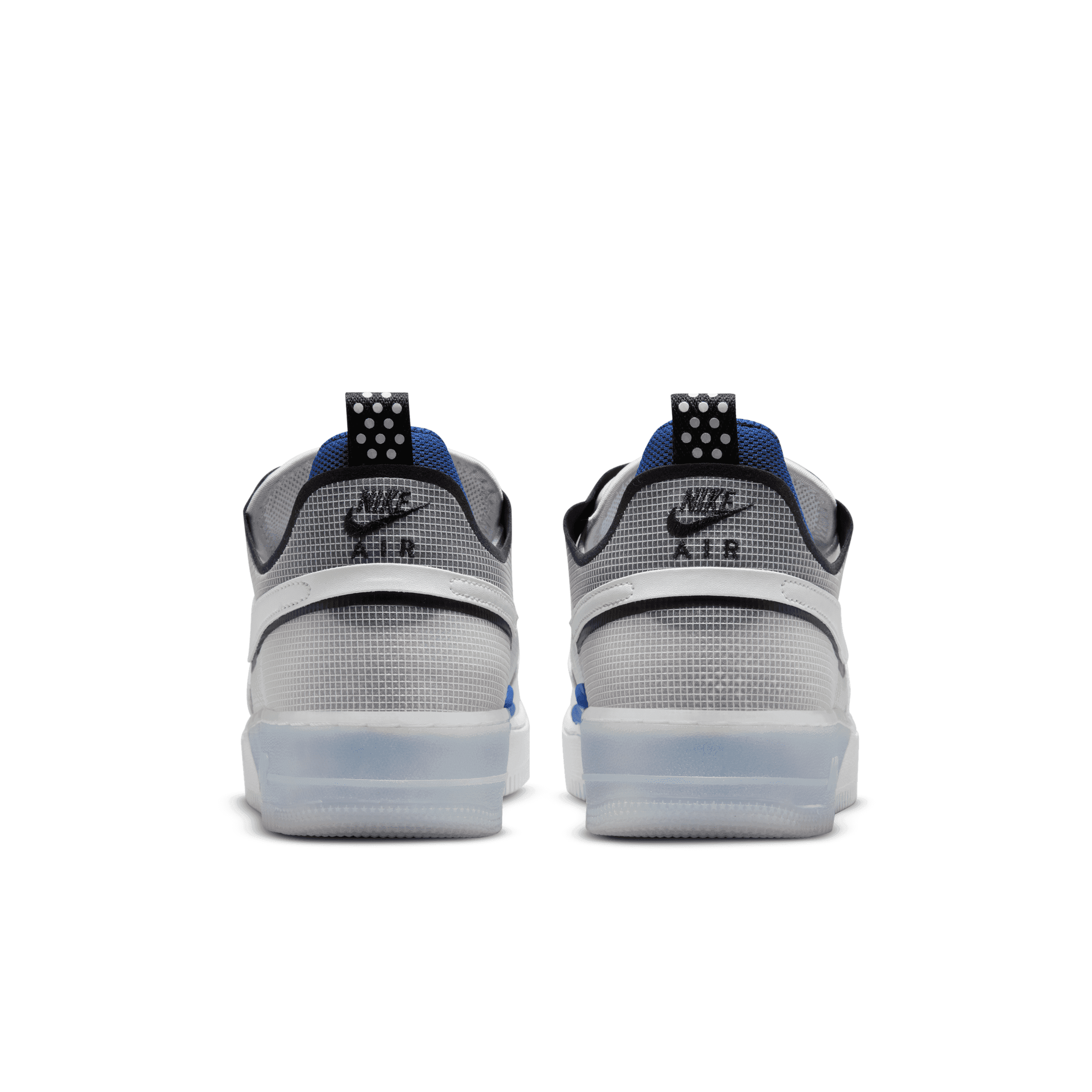 Nike Air Force 1 Low React Split White Photo Blue - DH7615-101