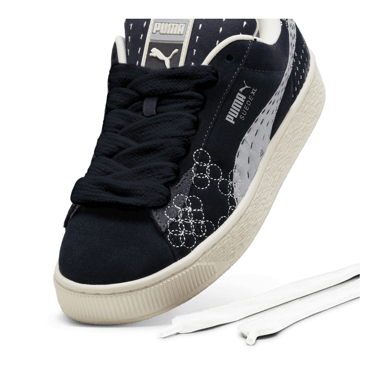 【†ダークナイト†】 puma-suede-xl-skate-sneakers-