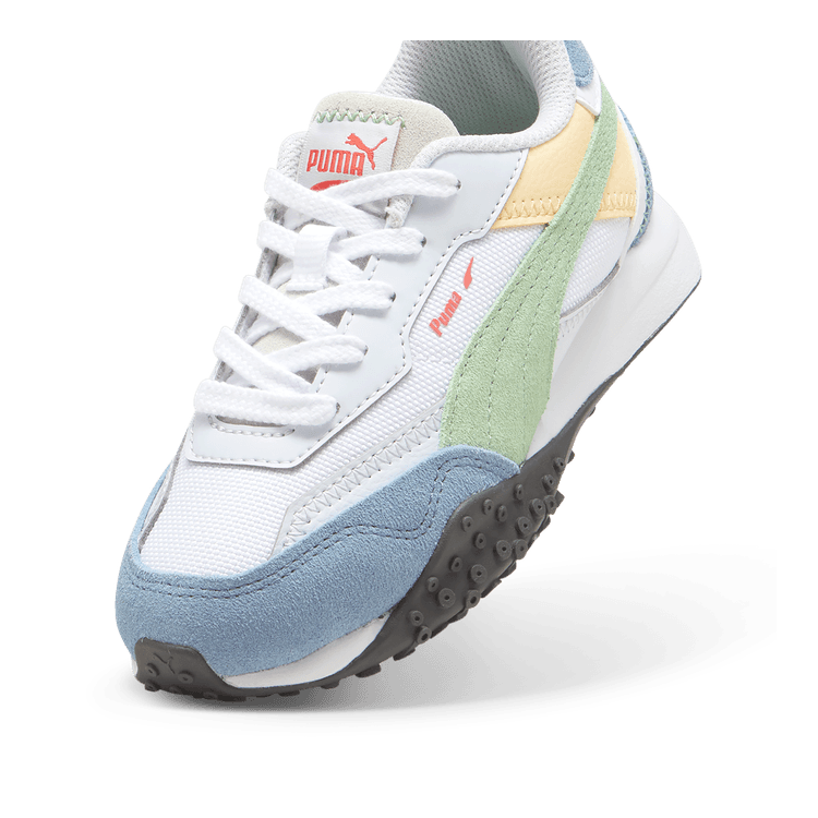 BTS PUMA ジン トレカ 限定 LIMITED PUMA Blktop Rider BTS Sneakers in White/Pure Green/Zen Blue (PS