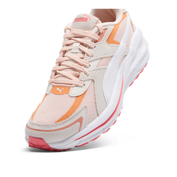 PUMA Hypnotic LS Sneakers in Island Pink/White/Vapor Grey