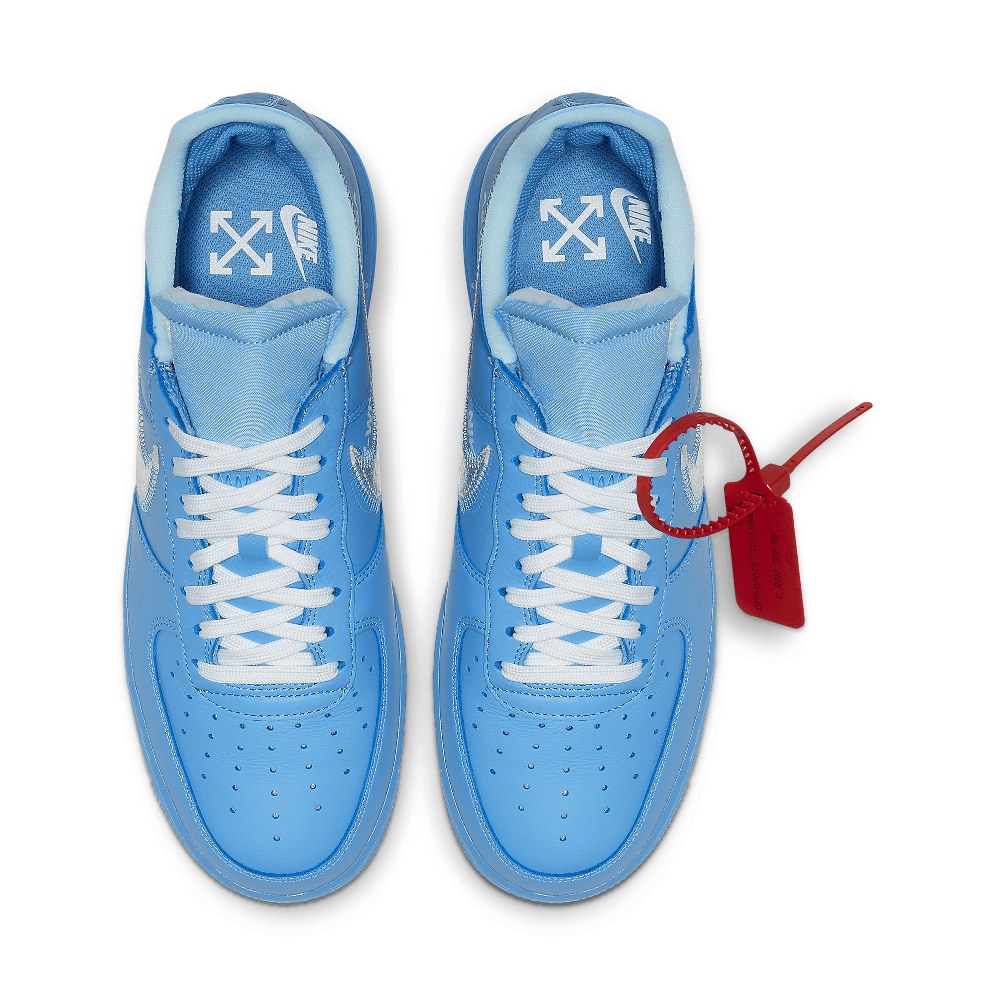 Nike Air Force 1 Low Off White MCA University Blue CI1173 400